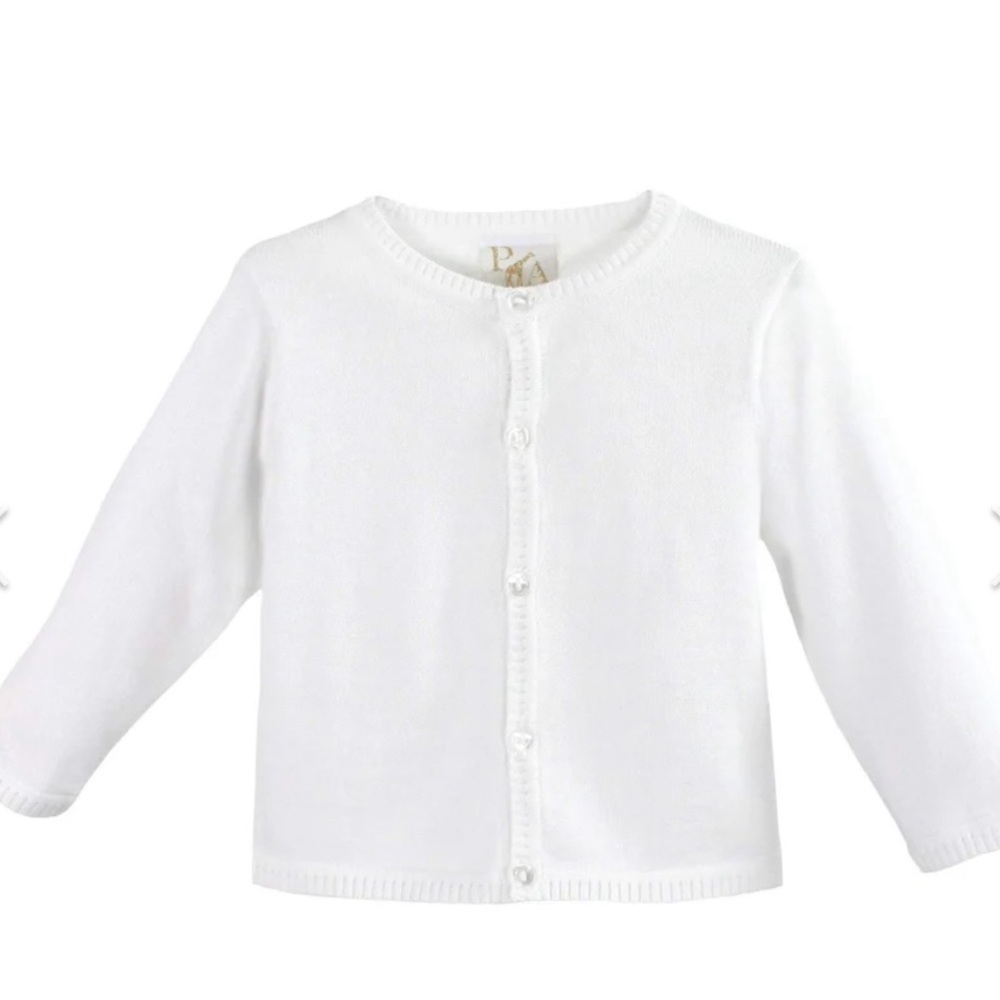 Petit Ami Ladder Edge Cardigan NWT